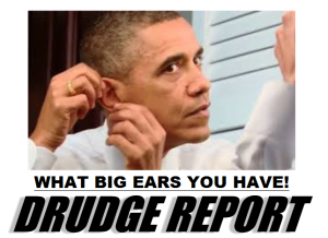 My Mr. President, what BIG EARS you have!