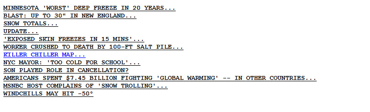 global warming, climate change, whatever