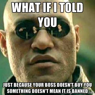 What if I told you....