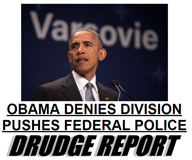 Obama's federal police