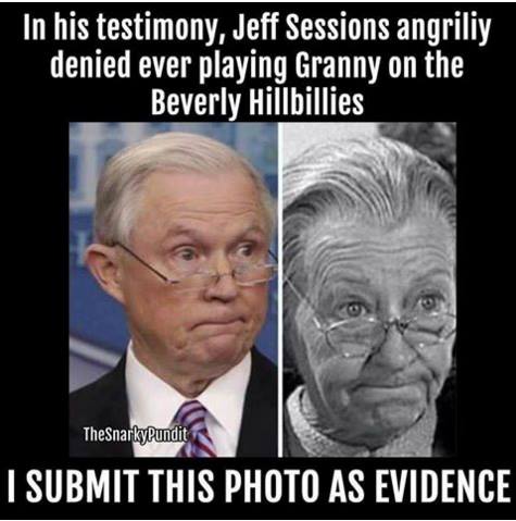 Jeff Sessions, Granny Beverly Hillbilies